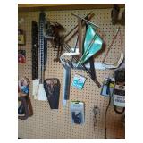 Assorted Garage Workshop Hardware & Automotive Accessories Lot