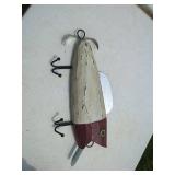 Lot of Decorative Squirrel Hose Guide & Wooden Fish Lure Wall Hooks