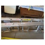 Keller & All American Aluminum Ladders Extension Step Ladder Set
