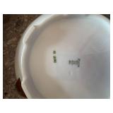 Imperial Austria Porcelain Covered Serving Bowl Pink Roses Gold Trim