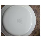 Corelle Blue Floral Dinnerware & Assorted Kitchen Serveware Lot