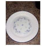 Corelle Blue Floral Dinnerware & Assorted Kitchen Serveware Lot