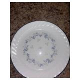 Corelle Blue Floral Dinnerware & Assorted Kitchen Serveware Lot