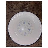 Corelle Blue Floral Dinnerware & Assorted Kitchen Serveware Lot