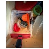Assorted Plastic Food Storage Containers & Lids Kitchen Lot