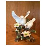 Lot of Assorted Decorative Figurines Glass Brass Porcelain Decor