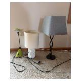 Lot of Assorted Table Lamps Desk Task Accent Lighting Modern Decor