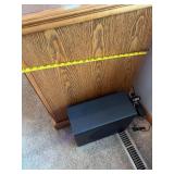 Oak Entertainment Cabinet TV Stand Media Console Storage 42x21x38