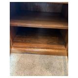 Oak Entertainment Cabinet TV Stand Media Console Storage 42x21x38