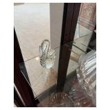 Assorted Pressed Glass Crystal Decor Candy Dishes Swan Ashtray