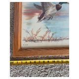 Lot of Framed Wildlife Prints Norlien Millette Mock Heinz Deer Ducks Hummingbirds
