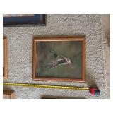 Framed Wildlife Wall Art Hunting Dog Waterfowl Cabin Decor Group