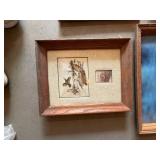 Vintage Framed Wildlife Art Prints - Set of 4 Duck Loon Turkey