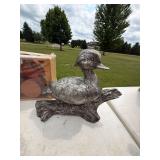Lot of Duck Decor - LARK Toys Dooley Pull Toy, Wooden Mallard Decoys, Goose Statue