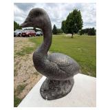 Lot of Duck Decor - LARK Toys Dooley Pull Toy, Wooden Mallard Decoys, Goose Statue