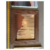 3-Piece Assorted Wall Art Sunset Canvas Desert Mirror Paris Print