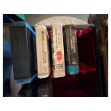 Vintage Vinyl 8-Track Tape Carrying Case Lot of 14 Tapes Country Rock