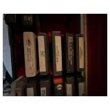 Vintage Vinyl 8-Track Tape Carrying Case Lot of 14 Tapes Country Rock
