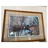 Bob White Rustic Woodies Limited Edition Framed Duck Print