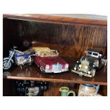 Lot of Assorted Diecast Model Cars & Motorcycle Mercedes Rolls Royce