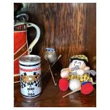 Vintage Golf Collectibles Lot RC Car Pewter Barware Indy 500 Can