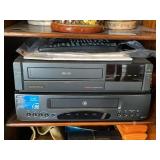 Magnavox & GE VHS VCR Players With Remotes VG2042 Video Cassette Lot