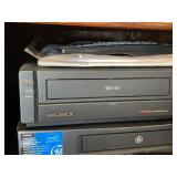 Magnavox & GE VHS VCR Players With Remotes VG2042 Video Cassette Lot