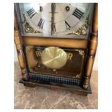 Centurion 35 Day Regulator Wall Clock Wood Case Pendulum Korea