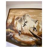 Walter Sherwood Mountain Landscape Painting Framed 42x61