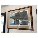 Michael Sieve Northern Song Common Loon Framed Print 243/950