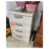 Sterilite OrganiZe-It 4 Drawer Plastic Storage Cabinet 35.5in