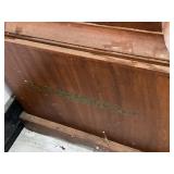 Ridgeway Grandfather Floor Clock Wood Case Roman Dial Approx 6 Ft