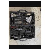 DeVilbiss DAPC Pneumatic Air Tool Kit Impact Ratchet Grinder Set