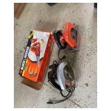 Black & Decker Navigator Handsaw & Vintage Circular Saws Tool Lot