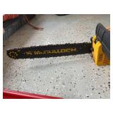 McCulloch Electramac EM300S Chainsaw & Craftsman Corded Drill
