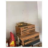 Assorted Automotive Shop Supply Lot w/ Hose, Chemicals & Hardware