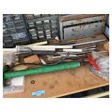 Lot of Assorted Workbench Hardware Parts Organizers & Shop Supplies