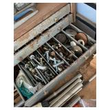 Lot of Assorted Workbench Hardware Parts Organizers & Shop Supplies