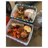 Lot of Assorted Fall Thanksgiving Harvest Decor Wreath Picks Plush