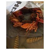 Lot of Assorted Fall Thanksgiving Harvest Decor Wreath Picks Plush