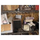 Lot of Assorted Vintage Electronics Speakers Security Intercom Parts