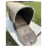 Vintage Schaper Covered Wagon Toy Display Storage Wagon