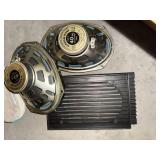 Vintage 6x9 Car Speaker Lot Strosen Sound Sparkomatic Full Range