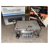 Vintage Kraco & Sanyo Car Stereo Cassette Players w/ Boxes
