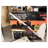 Vintage Kraco & Sanyo Car Stereo Cassette Players w/ Boxes