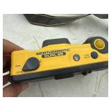 Vintage Panasonic Panapet 70 Radio & Minolta Weathermatic Camera