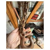 Lot of Heavy Duty Tow Logging Chains With Large Forged Hook