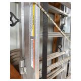Pair of 6ft Aluminum Folding Loading Ramps w/ Safety Straps 1200 lb