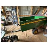 John Deere 16S Lawn & Garden Utility Dump Cart Tow Behind Trailer