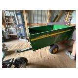 John Deere 16S Lawn & Garden Utility Dump Cart Tow Behind Trailer
